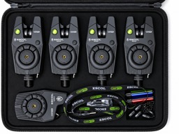 Набір сигналізаторів клювання Carp Pro Escol Bite Alarm Set 4+1